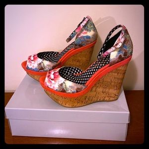 Jessica Simpson peep toe heels